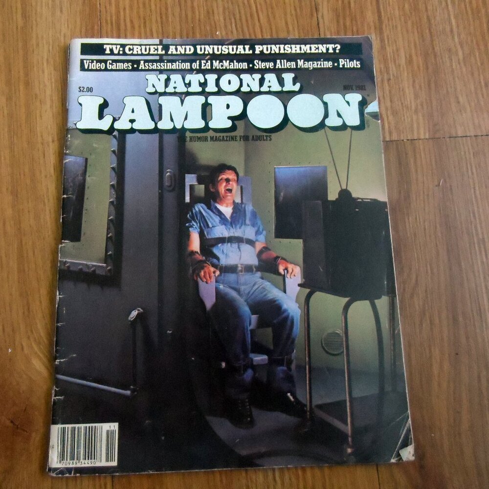 National Lampoon Magazine November 1981